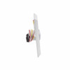 ACCESSPRO PRO800B BOTON DE PETICION DE SALIDA COMPACTO NO & NC.Fabricado en aluminio, duradero y resistente Soporta tensión hasta 24VCC.