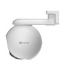 EZVIZ CS-H8-3K PT WiFi / (3K) 5MP / Visión 360° / Detección humana / Detección de Vehiculo / Sirena / Luz Parpadeante / Colores en Oscuridad / Micro SD / Presets / Autoseguimiento / Exterior.