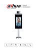 DAHUA DHI-ASI7223X-A-V1-T1 - Control de Acceso con Reconocimiento Facial  y Medición de Temperatura