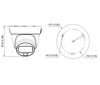 DAHUA HAC-HDW1239TLN-A-LED-0280B - Camara Domo de 2 Megapixeles/ Full Color/ Lente de 2.8 mm