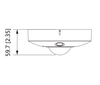 DAHUA IPC-EBW81242N - Cámara IP Fisheye 12 MP, lente 1.85 mm, visión 360°, IR 10 m. IA WizMind con conteo y análisis de personas, mapas de calor. PoE, DWDR, H.265, IP67, IK10. Incluye E/S de alarma y audio. Ideal para vigilancia integral y detallada.