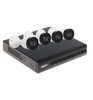 DAHUA KITNVR1104HS-P+4C1TB- Kit IP de 4 canales con NVR con 4 puertos PoE, 1TB de almacenamiento, y 4 cámaras bullet de 2MP con IR de 30 metros y clasificación IP67 para exteriores