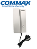 COMMAX DP2SDR2GN - Kit de interfon con frente de calle y auricular conexión a 2 hilos,su función de apertura de puertas te permite recibir visitas sin tener que moverte.