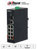 DAHUA PFS3110-8ET-96 - Switch PoE de 10 Puertos/ 8 Puertos PoE/ 1 Puerto SFP de 1000 Mbps/ 1 Puerto Puerto RJ45 10/100/1000/ 96 Watts Totales/  Soporta PoE Watchdog/ Switching 7.6 Gbps/ Tasa de Reenvio de Paquetes de 4.17 Mbps/ 