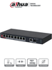 DAHUA PFS3110-8ET1GT1GF-96 -Switch PoE de 10 Puertos/  8 Puertos Poe 10/100