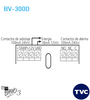 DSC BV300D - Detector de Movimiento Infrarrojo cableado digital soporta Lentes Múltiples 