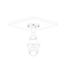 DAHUA HAC-HDW1801TQN-A - Camara Domo 4k/ 8 Megapixeles con Microfono Integrado/ Lente de 2.8mm/ 106 Grados de Apertura/ IR de 40 Metros/ Super Adapt/ Instalación Rapida/ WDR Real de 120 dB/ IP67/ Soporta: CVI/CVBS/AHD/TVI.   
