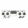 HIKVISION HIK5MPSLQ-KIT(B) (MICRÓFONO INTEGRADO) KIT TURBOHD 5 Megapixel / DVR 4 Canales / 4 Cámaras Bala con Micrófono Integrado (exterior 2.8 mm) / Fuente de Poder / Accesorios de Instalación.Soporte de audio por Coaxitron en todos los canales.