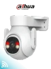 DAHUA DH-P5B-PV- Cámara IP PT WiFi de 5 Megapíxeles con audio bidireccional (micrófono y altavoz), sirena de 110dB, WiFi 6, detección de personas y vehículos, IP65 y ranura MicroSD. 