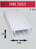 HM HM1055-2 CANALETA PVC BCA 2MTS 10X55 