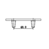 DAHUA DH-PFA152-E - Montaje para Poste/ Compatible con Montajes: PFA121, PFA130-E y PFA135,