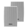 STEREN Juego de 2 bocinas de 2 vías 300 W PMPO c/u, para exterior