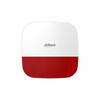 DAHUA DHI-ARA13-W2 - Sirena Inalámbrica para Exterior con Estrobo Rojo/ 110dB/ Múltiples sonidos de Alarma/ IP65/ Alarma de Batería Baja.
