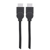 MANHATTAN 323215- Cable HDMI de Alta Velocidad de con Canal Ethernet, HDMI Macho - HDMI Macho, 4K, 30Hz, 2 Metros, Negro. 