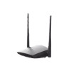 HIKVISION DS-3WR3N Router Inalámbrico WISP en Banda 2.4 GHz / Hasta 300 Mbps / 4 Puertos 10/100 Mbps / 2 Antenas Omnidireccional de 5 dBi / Interior/ Estándar IEEE 802.11b/g/n a 2.4GHz/ Poder de transmisión de 18 dBm