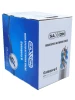 SAXXON OUTP6COP305BC - Bobina de cable UTP Cat6 100% cobre, 305 metros, bobinado REELEX, color blanco, para uso interior, con 4 pares, soporta pruebas de rendimiento, certificaciones UL444, ISO9001 y RoHS.