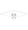DAHUA HAC-HDW1809TLM-A-LED -Camara Domo Eyeball 4k Full Color/ 8 MP/Lente de 2.8mm/106 Grados de Apertura/ Microfono Integrado/ 20 Metros de Iluminación/ Imagen a Todo Color 24/7/ CVI/CVBS/AHD/TVI.