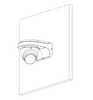 DAHUA HAC-HDW1809TLM-A-LED -Camara Domo Eyeball 4k Full Color/ 8 MP/Lente de 2.8mm/106 Grados de Apertura/ Microfono Integrado/ 20 Metros de Iluminación/ Imagen a Todo Color 24/7/ CVI/CVBS/AHD/TVI.