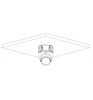 DAHUA HAC-HDW1809TLM-A-LED -Camara Domo Eyeball 4k Full Color/ 8 MP/Lente de 2.8mm/106 Grados de Apertura/ Microfono Integrado/ 20 Metros de Iluminación/ Imagen a Todo Color 24/7/ CVI/CVBS/AHD/TVI.