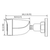 DAHUA HAC-HFW1200CN-A - Cámara Bullet 1080p/ Micrófono Integrado/ Lente de 2.8mm/ 30 Mts de Ir/ IP67/ Policarbonato/ CVI/CVBS/AHD/TVI/ BLC/HLC/DWDR 