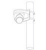 DAHUA HAC-ME1509H-A-PV-S2 - Camara Domo TioC de 5 Megapixeles/ Iluminador Dual Inteligente/ Lente de 2.8mm/ 111 Grados de Apertura/ 40 Metros de Iluminación Visible e IR/ Estrobo de Luz Roja y Azul/ Super Adapt/ Microfono Integrado/ WDR Real/