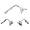 TXPRO U-MOUNT Montaje universal flexible para instalación en poste o pared, compatible con equipos Ubiquiti, Mimosa, Cambium y Altai