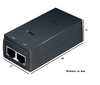 UBIQUITI POE-24-24W - Inyector PoE pasivo para equipos Ubiquiti / 24  VDC / 1.0 A / Reset Remoto