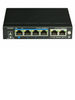 UTEPO UTP3GSW04TP60 - Switch  Gigabit  PoE / No administrable / 4 Puertos  PoE  Gigabit