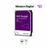 WESTERN WD10PURZ - Disco Duro de 1TB Purple/ Especial Para Videovigilancia/ Trabajo 24/7/ Interface: Sata 6 Gb/s/ Hasta 64 Cámaras/ Hasta 8 Bahías de Discos Duros/ 1 Años de Garantía.