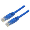 XCASE CAUTP6120 PATCH CORD UTP CAT6 UTP RJ-45 Macho - RJ-45 Macho, 1.2 Metros ponchado, Azul.