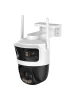 IMOU Cruiser Triple 11MP (IPC-S7UN-11M0WED ) - Camara IP PT Triple Wifi Smart Color 11MP con 2 lentes Fijos de 3 Megapixeles + Lente PT 5 Megapixeles / Dual SD 512GB c/u / Disuasión Activa / Audio Bidireccional