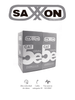 SAXXON OUTPCAT5ECOPEXT Bobina de Cable UTP Cat5e 100% Cobre/ Exterior con Doble Forro/ Color Negro/ Ideal para Cableado de Redes de Datos y Video.