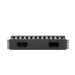 LINKEDPRO LP-ORG-02 Organizador de Cables Horizontal de 2U para Rack de 19", Fabricado en Polímero Resistente a Deformaciones y Rayones, Pintura negra electrostática para mayor durabilidad Material de plástico ABS resistente 