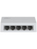 DAHUA DH-SF1005L - Switch para Escritorio 5 Puertos Fast Ethernet con velocidad de transmisión de 10/100 Mbps en un diseño compacto. Su capa 2 soporta un switching de hasta 1 Gbps y una velocidad de reenvío de 0.744 Mbps.