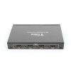 Titanium TT401MS MATRICIAL DE VIDEO HDMI 4X1 (Divisor) / 4 Entradas a 1 Salida HDMI / 1080p @ 60Hz / Diferentes modos de Display / Pantalla completa, Modo Dual, Modo Quad / Conmutación por Botón o Control Remoto / Botón de Control de audio