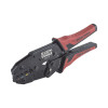 KLEIN TOOLS 3005-CR Pinza Ponchadora para Terminales con Aislamiento en Cable de Cobre Sólido y Trenzado de 10-22 AWG
