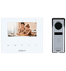 DAHUA DHI-KTA04 - Kit de videoportero analógico con monitor de 4.3" y botones táctiles. Incluye frente de calle con cámara de 1.3 MP, múltiples tonos de timbre personalizables, y función de apertura de puerta para mayor seguridad y comodidad