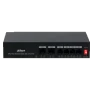 DAHUA DHI-KTP03 - Kit de Videoportero: Monitor de 7", frente de calle IP65 con visión IR, apertura remota, y control de 1 puerta. Incluye switch PoE de 4 puertos 10/100 y 2 puertos uplink. 