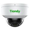 TIANDY TC-C34KN Spec:I3/E/Y/C/2.8mm/V4.3 4MP Fixed IR Dome Camera carcasa de plástico • Hasta 4MP,2688×1520@25fps S+265/H.265/H.264B/H.264M/H.264H • Color:0.02Lux@(F1.6,AGC ON),B/N:0Lux con IR Alcance IR de hasta 30 m • Micrófono integrado.DC12V±25