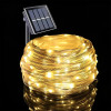 DAHAN 3B3681 TS30-14 Serie de Luces LED/ Cable Plano SOLAR/ Tipo gota/ 32 Metros/ 300 Leds / Luz Color Cálido