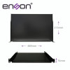 ENSON ENS-RTR1U CHAROLA PARA RACK ENSON ENS-RTR1U FIJACION FRONTAL A DOS PUNTOS SOLIDA DE 1 UNIDAD DE RACK, COMPATIBLE CON RACKS Y GABINETES ENSON.