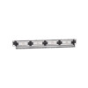 LINKEDPRO LP-PP-507 Panel de parcheo de impacto (110), UTP de 24 puertos Cat5e, 19in con barra para organizar cable, color negro. Compatibilidad con cableado T568A/T568B Ocupa 1 unidad de rack estándar