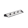 LINKEDPRO LP-PP-507 Panel de parcheo de impacto (110), UTP de 24 puertos Cat5e, 19in con barra para organizar cable, color negro. Compatibilidad con cableado T568A/T568B Ocupa 1 unidad de rack estándar