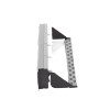 LINKEDPRO LP-PP-507 Panel de parcheo de impacto (110), UTP de 24 puertos Cat5e, 19in con barra para organizar cable, color negro. Compatibilidad con cableado T568A/T568B Ocupa 1 unidad de rack estándar