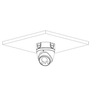 DAHUA PFA130E-Caja de conexiones Dahua, compatible con cámaras de las series HFW, HDW, HDPW, T3A, T2A y T1A. Ideal para una instalación segura y ordenada, asegurando la protección de conexiones en entornos diversos