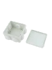 SAXXON PB085 - Caja de conexiones con 7 entradas / PVC libre de halógenos / Compatible con cámaras Bullet / Domo / Dimensiones 85 x 85 x 50 mm (Ancho x Alto x Fondo) / IP55