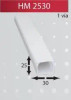 HM HM2530-2 CANALETA PVC 25X30MM PVC / BCA / 25X30MM / 2MTS / S/DIV