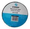 STEREN PT-13NE CINTA DE AISLAR DE PVC COLOR NEGRO,ideal para instalaciones eléctricas por su gran elasticidad y adhesivo de alta calidad, resistente a temperaturas altas y humedad. Mide 18,3 m de largo.
