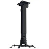 BROBOTIX 573106N Soporte Brazo Para Proyector - Techo Pared - Expandible 43 A 63Cm - Color Negro