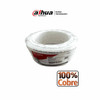 DAHUA PFM920I-5EUN-C-V2-100 - Bobina de 100 Mts de Cable UTP Cat5e/ 100% Cobre/ Color Blanco/ Ideal para Video y Redes/